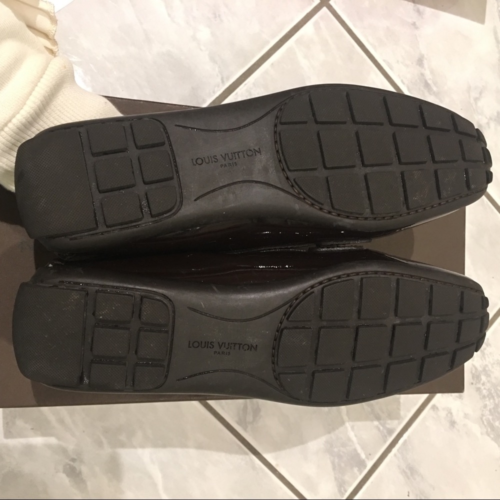 Louis Vuitton Loafers Mini Lin Monogram Ebene - Picture 6 of 9